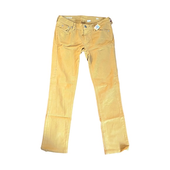 J. Crew Denim - J.CREW | Mustard Yellow Matchstick Jeans 28R